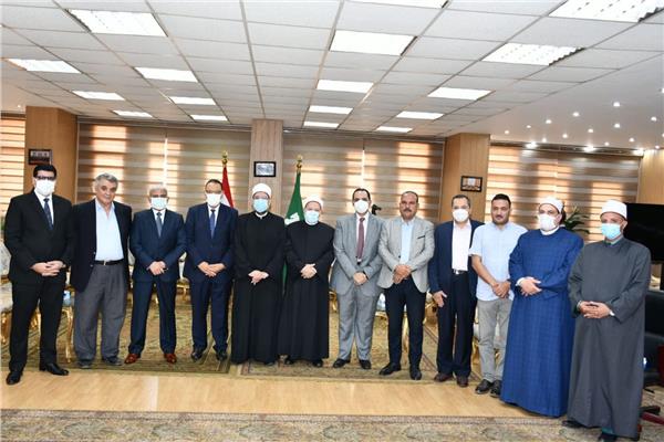 وزير الأوقاف مع الأئمة وقيادات الدعوة بمحافظة الشرقية