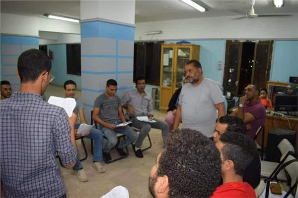  ورش فنية وحكى بثقافة المنيا  