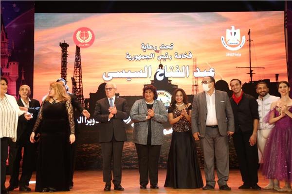 وزيرة الثقافة ومحافظ بورسعيد