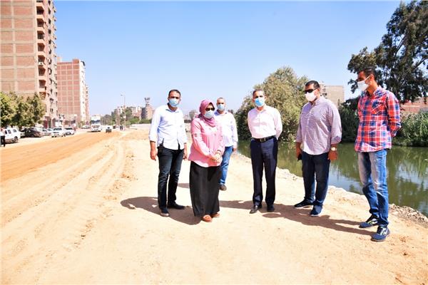 محافظ الغربية يتفقد عدد من المشروعات بمركز طنطا