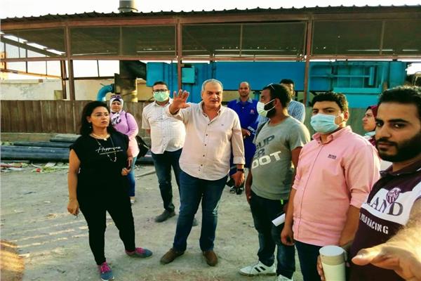 أعمال التطوير ورفع الكفاءة بمستشفي حميات الغردقة