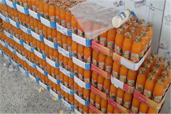 ضبط عصائر غير صالحة للاستهلاك بوسط الاسكندريه