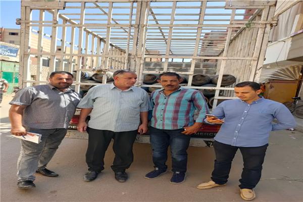 ضبط سيارة محملة بعدد ١٠١ أسطوانة غاز