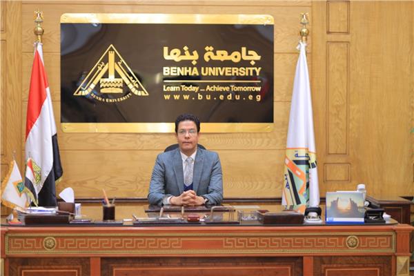  الدكتور ناصر الجيزاوي القائم بأعمال رئيس جامعة بنها