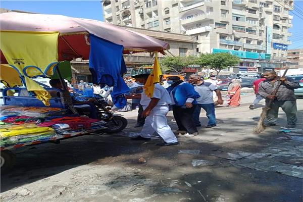 حملة مكبرة لرفع الاشغالات 