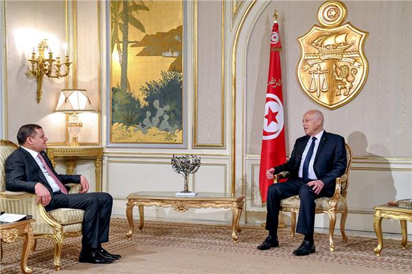 قيس سعيد و عبد الحميد الدبيبة 