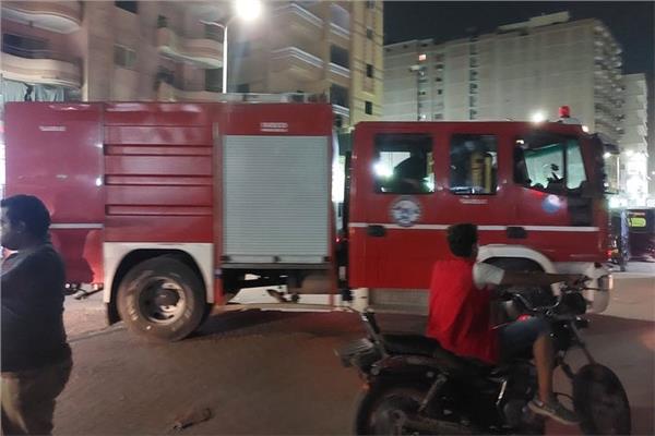 حريق مطعم بفيصل