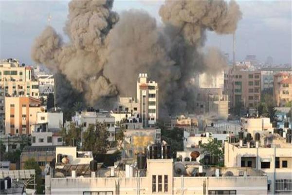 غارة جوية على قطاع عزة - صورة أرشيفية