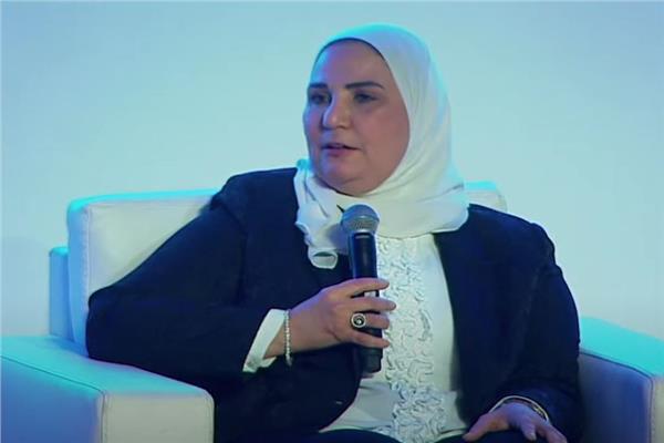 الدكتورة نيفين القباج، وزيرة التضامن الاجتماعي