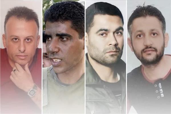 الأسرى الأربعة المعاد اعتقالهم