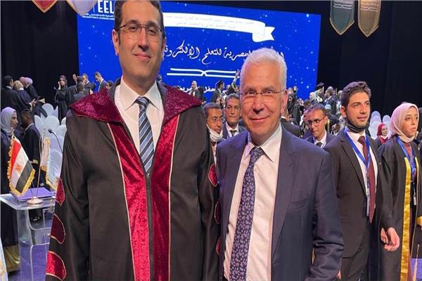 رئيس الجامعة المصرية للتعلم الإلكتروني يشيد بالشراكة العلمية مع جامعة طنطا 
