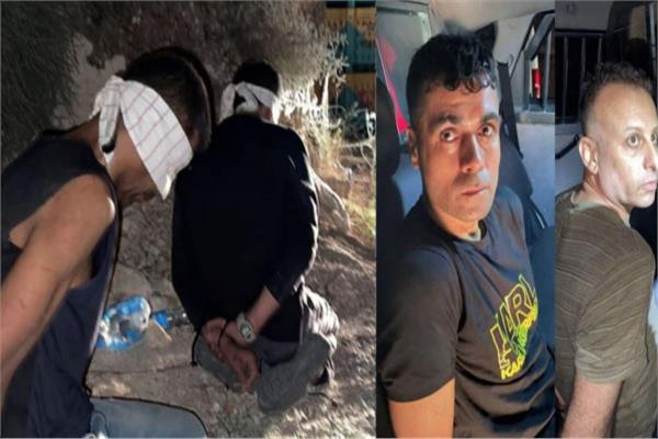 الأسرى الأربعة المعاد اعتقالهم