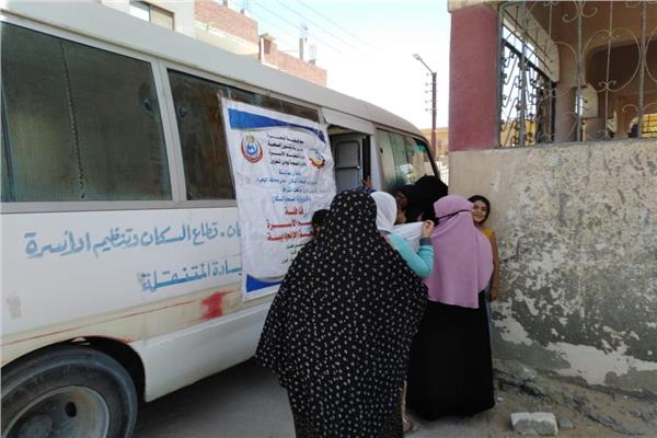 قافلة سكانية شاملة بقرية كفر داود 