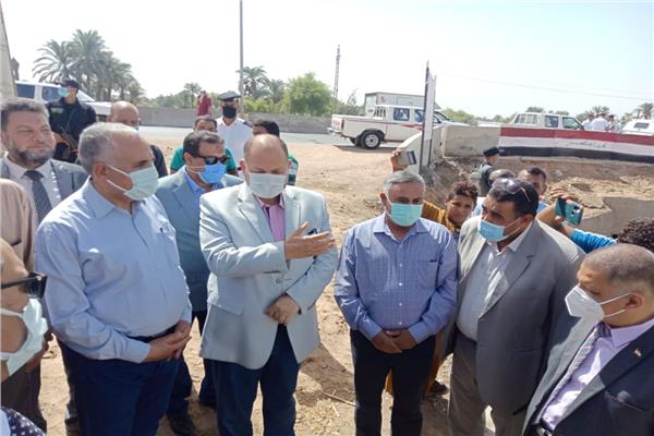 مشروع تبطين ترعة المجرور الأسيوطي 