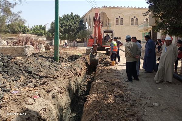 مشروعات حياة كريمة بكفر الدوار