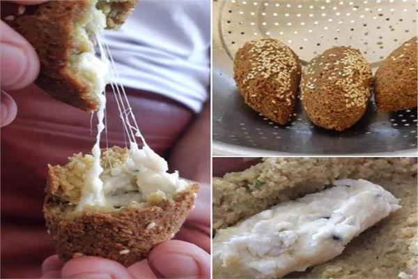 الطعمية بالوايت تشيز..تغزو الفيس بوك 