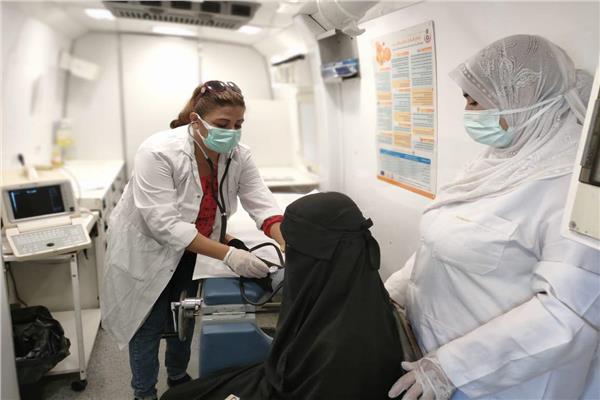 تنظيم قافلة طبية وعلاجية 
