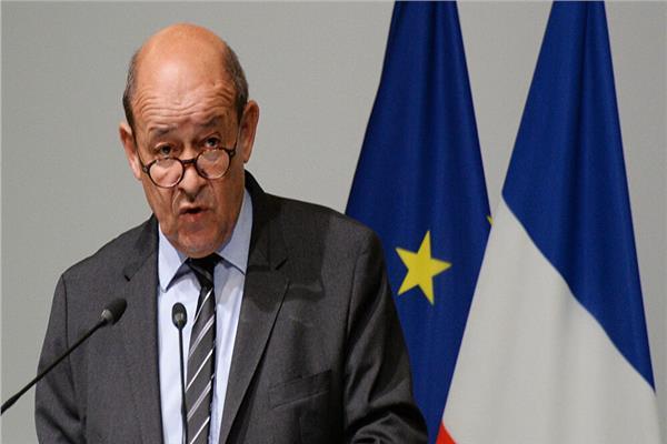  وزير الخارجية الفرنسي جان إيف لو دريان
