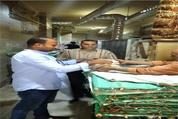 حملات تموينية موسعة على مخابز الإسكندرية