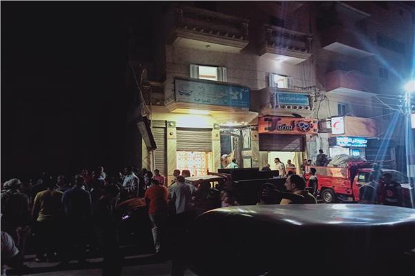 ميل برج سكني عقب حفر خوازيق فى قطعة أرض مجاورة