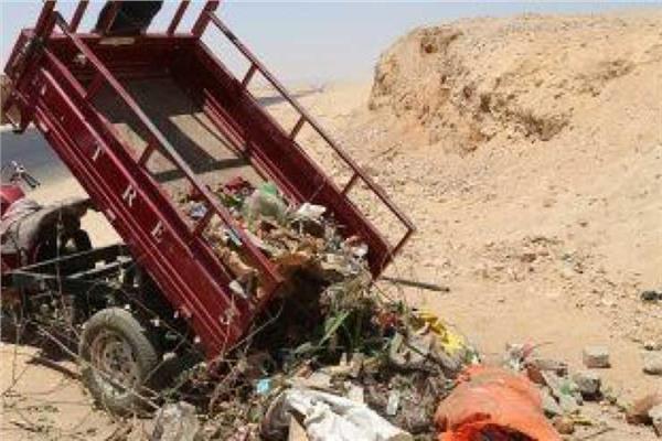 مصرع وإصابة 3 أشخاص إثر إصطدام تروسيكل بعامود إنارة أعلى كوبرى أبو حمص 