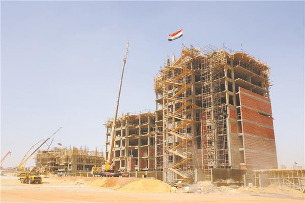 أول منشآت العاصمة الإدارية بالحى السكنى