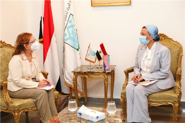 وزيرة البيئة تعقد سلسلة اجتماعات مع بعثة الأمم المتحدة تمهيدا لاستضافة مصر مؤتمر المناخ COP27 