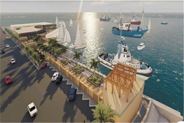 لأهالى المدينة  بكورنيش رشيد
