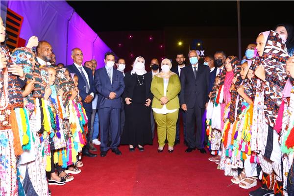 وزيرة التضامن تفتتح معرض "ديارنا"