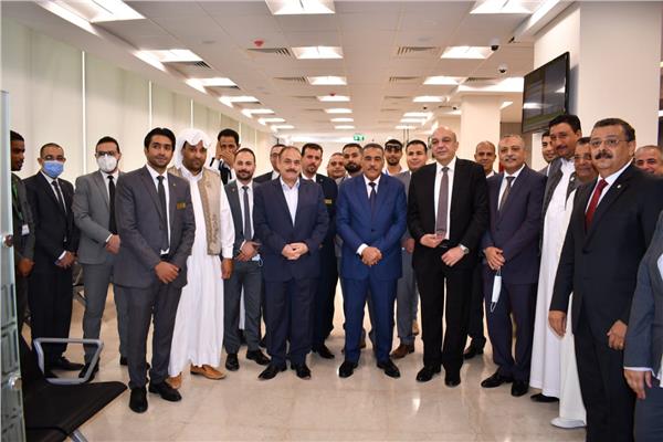 محافظ مطروح يفتتح ملحق لفرع البنك الأهلي بالمدينه 