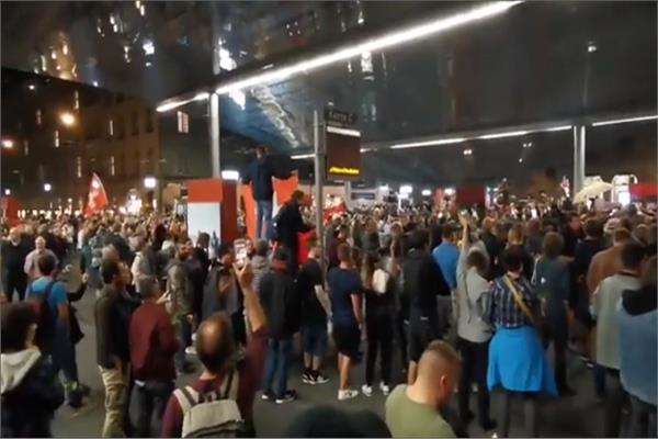 تظاهرات سويسرا