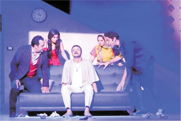 أبطال العرض المسرحى «ديجافو»