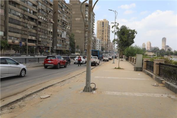 محافظ الجيزة يتفقد أعمال تطوير شارع البحر الأعظم بجنوب الجيزة