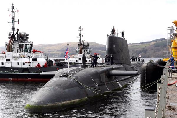 الغواصة النووية  HMS Audacious