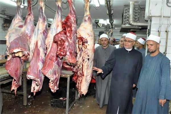 لحوم أضاحي الأوقاف