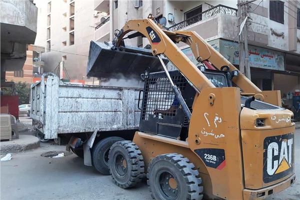  رفع 1200 طن قمامة ومخلفات صلبة بسوهاج