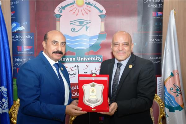 حصول جامعة اسوان على جائزة التايمز البريطانى 