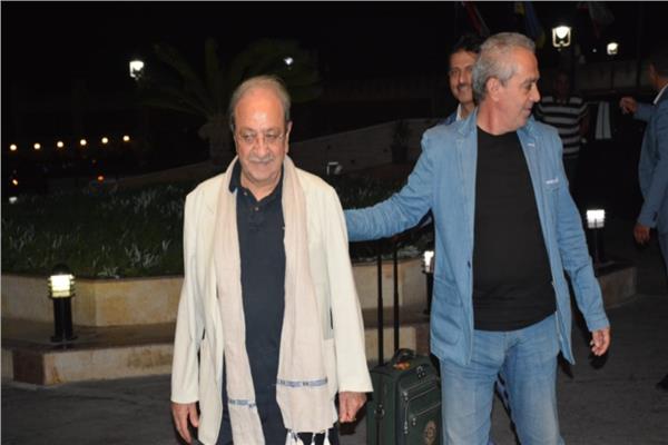 وصول دريد لحام لمهرجان الإسكندرية السينمائي