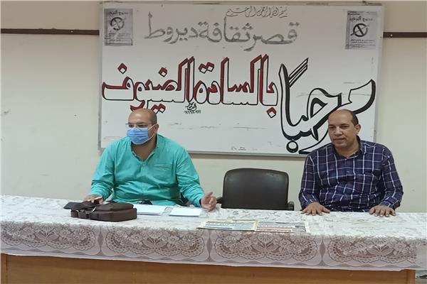 ورش المحرر الصحفى ببرنامج "مبدعينا" بديروط 