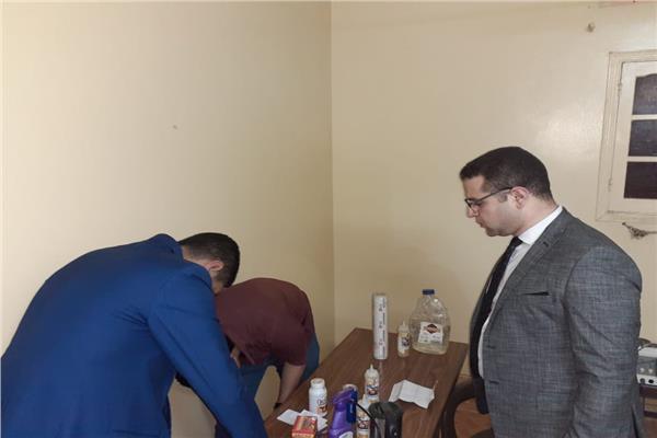 تحرير محاضر لمراكزعلاج طبيعي وحجامة بدون ترخيص