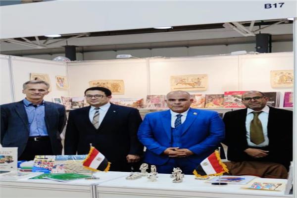 الجناح المصرى بمعرض موسكو للكتاب 