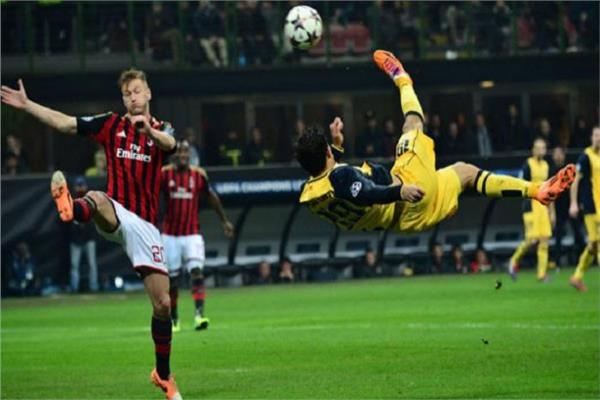  مباراة ميلان واتليتكو مدريد