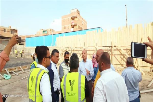 إنشاء محطة مناولة وسيطه بالمطرية لدخول منظومة النظافة الجديدة