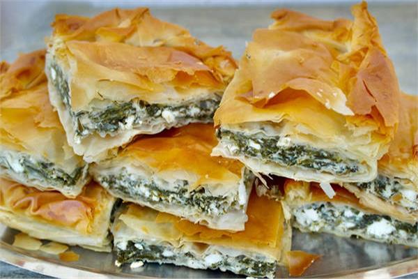  فطيرة السبانخ سباناكوبيتا 