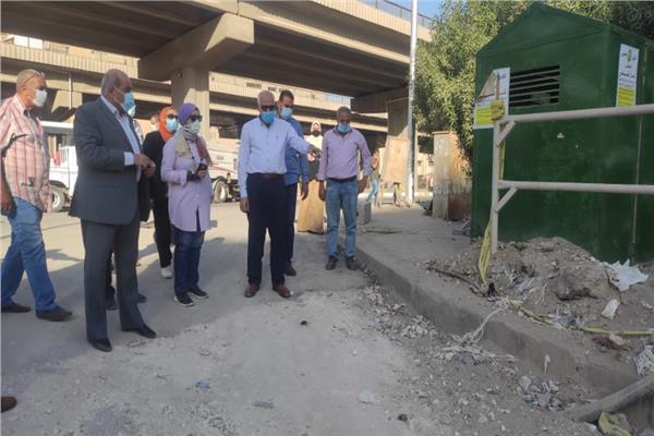 جوله ميدانيه لمحافظ الجيزة بطريقي المريوطية واللبيني