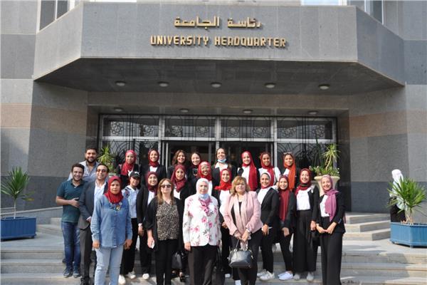  فعاليات القافلة الفنية التنموية لقري مركز الصف