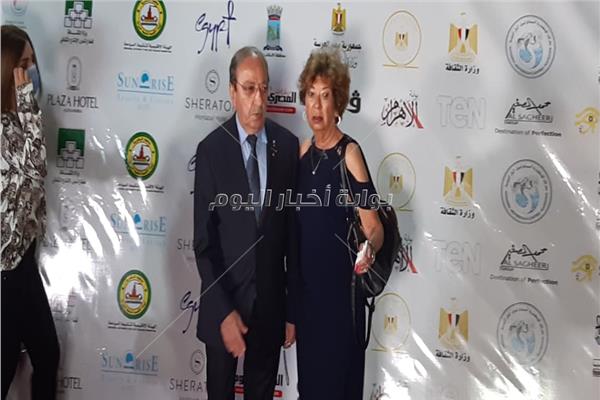 دريد لحام وزوجته