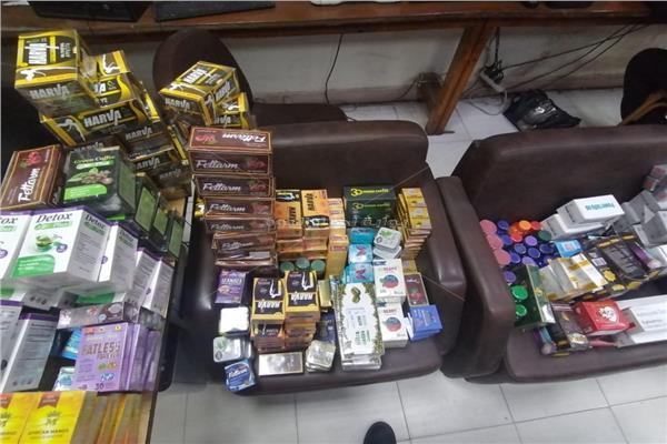الأدوية المضبوطة