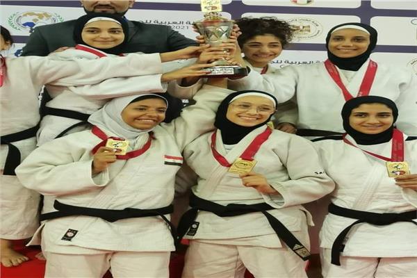 لاعبوا الدقهلية يحصدون مراكز متقدمه في البطولة العربية للجودو