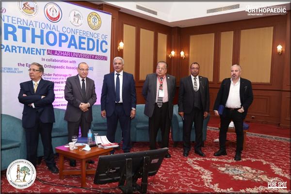 فعاليات المؤتمر الدولي الثاني لقسم العظام بكلية طب بنين الأزهر بأسيوط